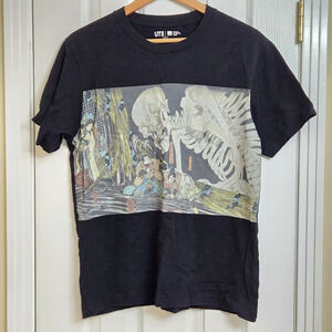 Uniqlo Ukiyo-E Utagawa Kuniyoshi Museum Of Fine Arts Boston Goth T Shirt Large